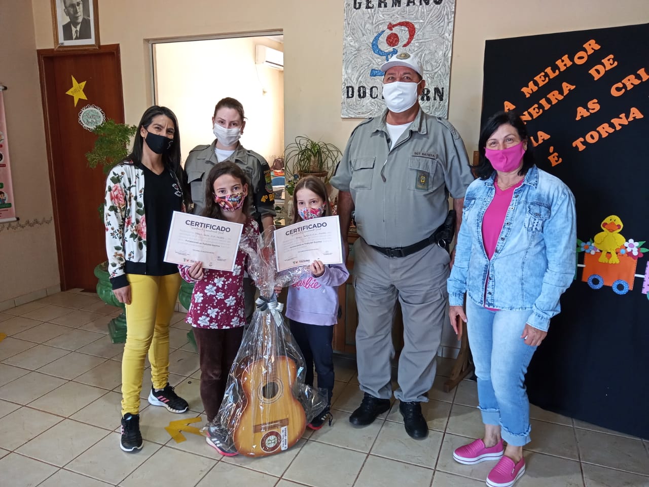 PREMIAÇÃO DO 2º CONCURSO DE DESENHO FOI ENTREGUE HOJE